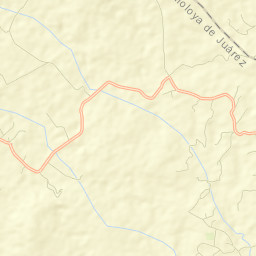 San Agustín Citlali Street Map