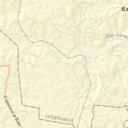 San Lorenzo Toxico Street Map