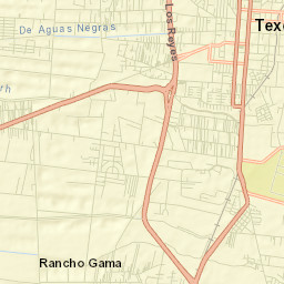 Texcoco de Mora Street Map