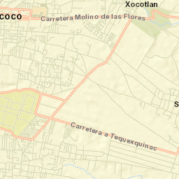 Xocotlán Street Map