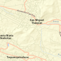San Miguel Tlaixpan Street Map