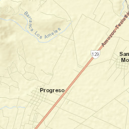 Progreso Street Map