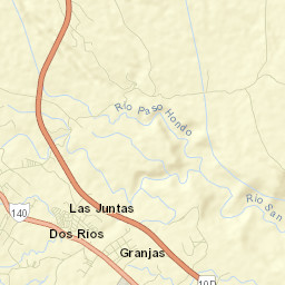Dos Ríos Street Map