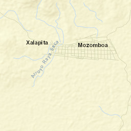 Mozomboa Street Map