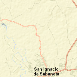 Sabaneta Street Map