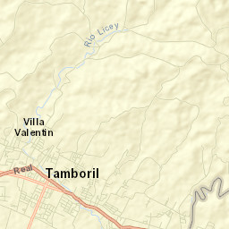 Tamboril Street Map