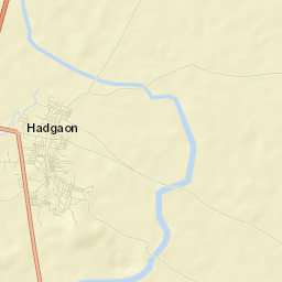 Hadgaon Street Map