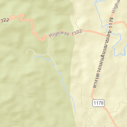 Amphoe Chiang Dao Street Map