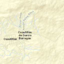 Colonia Loma Alta Street Map