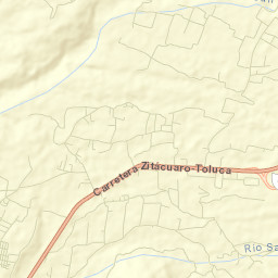 Colonia Emiliano Zapata (San Juan Zitácuaro) Street Map