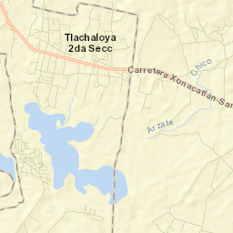 San José Comalco Street Map