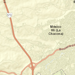 Ejido el Castillo Street Map