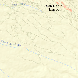 San Pablo Ixayoc Street Map
