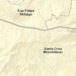 San Felipe Hidalgo Street Map