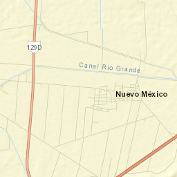 Nuevo México Street Map