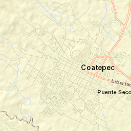 Coatepec Street Map