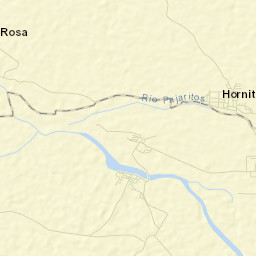 Hornitos Street Map