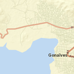 Gonaïves Street Map
