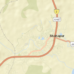 Shahapur Street Map