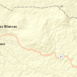Santa Juana Street Map