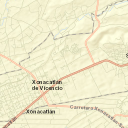 Ejido de Mozoquilpan Street Map