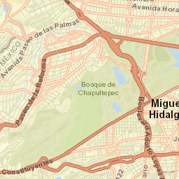 Polanco Street Map