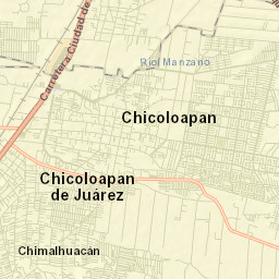 Chicoloapan Street Map