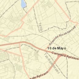 Colonia San Isidro Street Map