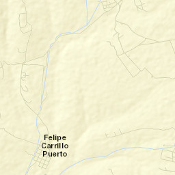 Felipe Carrillo Puerto Street Map