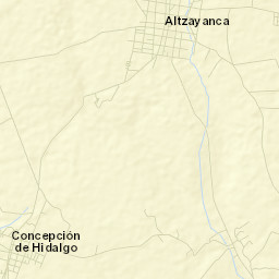 Altzayanca Street Map