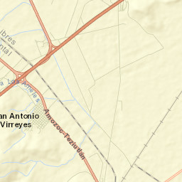 San Antonio Virreyes Street Map