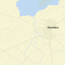 Itzoteno Street Map