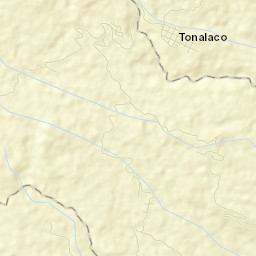 Tonalaco Street Map