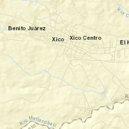 Xico Street Map