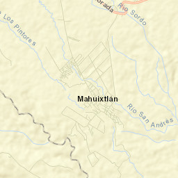 Mahuixtlan Street Map