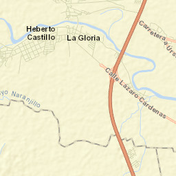 La Gloria Street Map