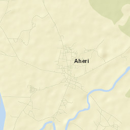 Aheri Street Map