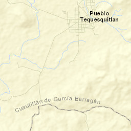 Tequesquitlán Street Map