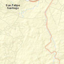 San Felipe Santiago Street Map