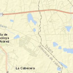 La Cabecera Street Map