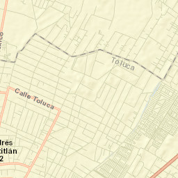 San Andrés Cuexcontitlán Street Map