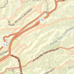 Col. Bosques de las Lomas Street Map