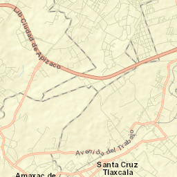 Santa Anita Huiloac Street Map