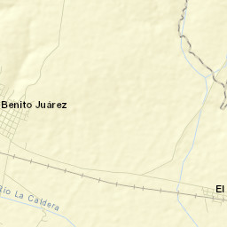 Benito Juárez Street Map