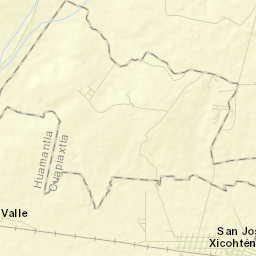 San José Xicohténcatl Street Map