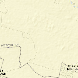 Colonia Ignacio Allende Street Map