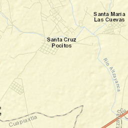 Santa Cruz Pocitos Street Map