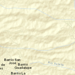 Ixhuacán de los Reyes Street Map