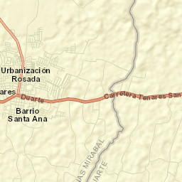 Tenares Street Map