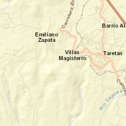 Emiliano Zapata Street Map